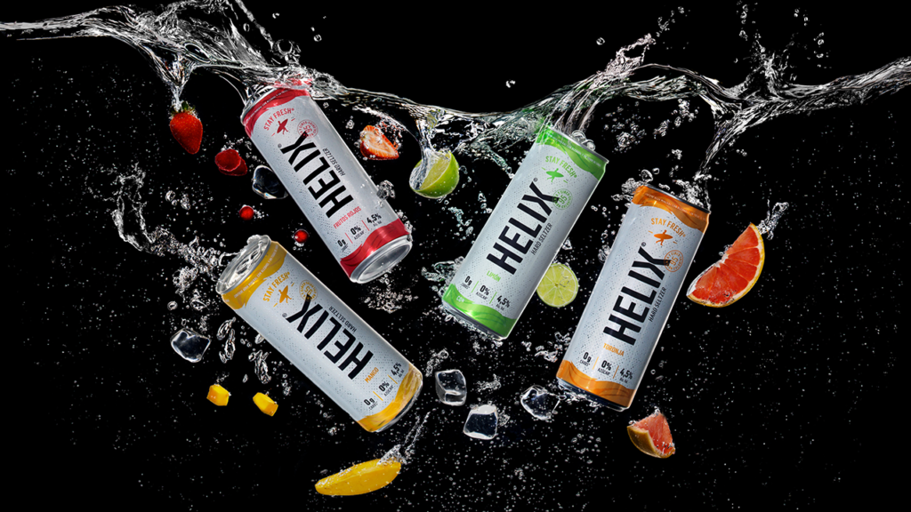 Marcas Extraordinarias lanza Helix Hard Seltzer